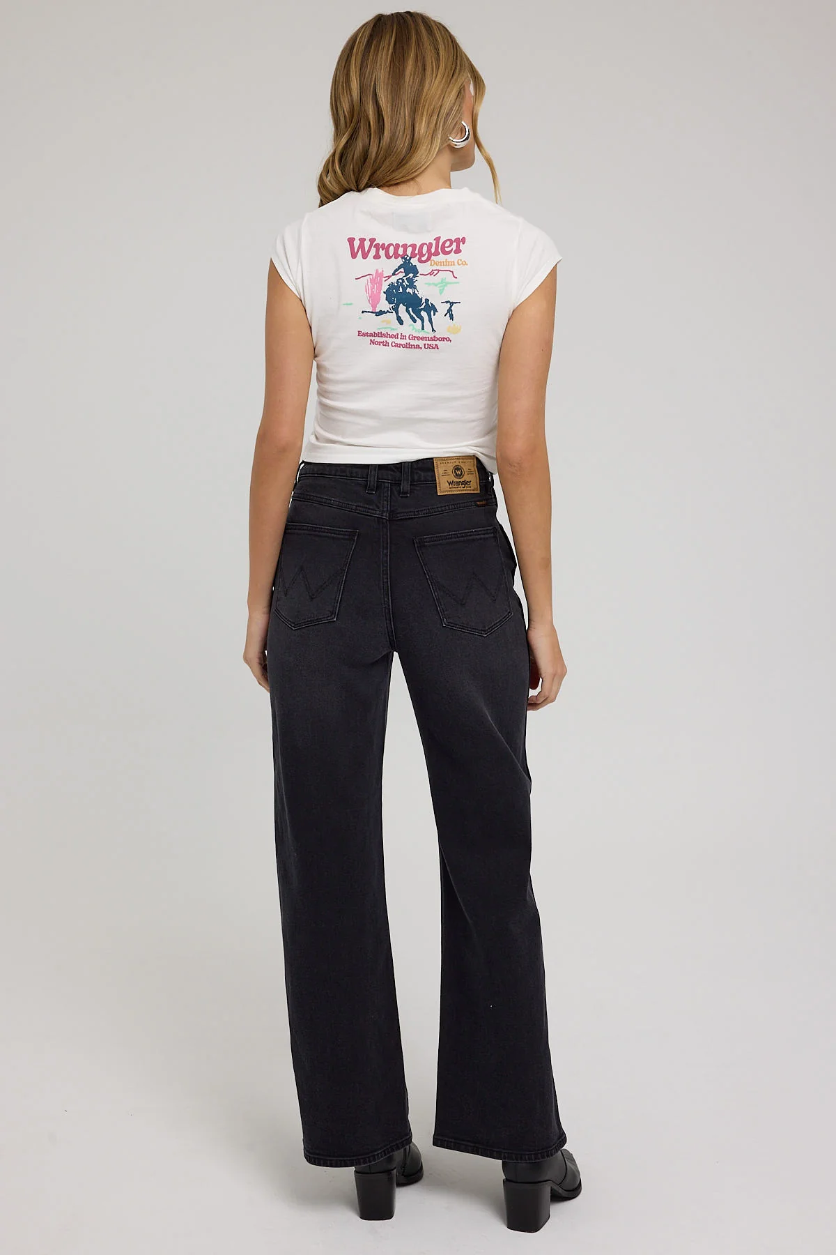 Wrangler Hi Bells Jean After Dark - Image 3